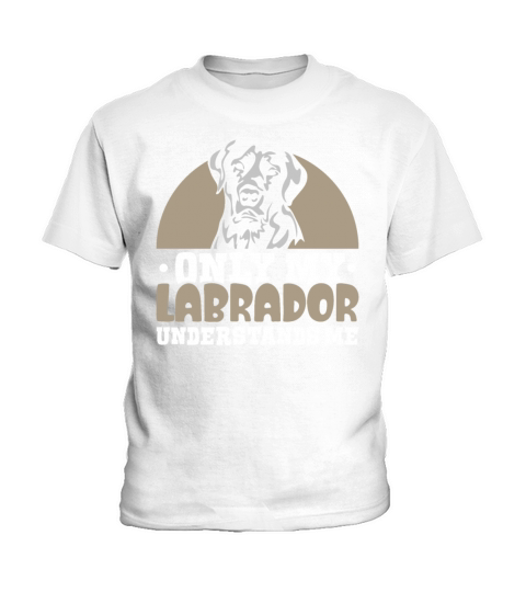 Labrador and like maybe 3 people Kids T-Shirt