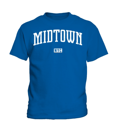 Midtown New York City Vintage Kids T-Shirt