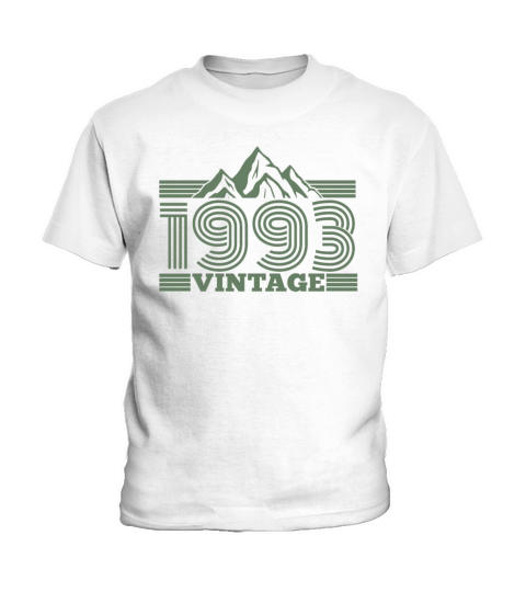 Mountains Hiking 1993 Birthday Vintage Sayings Kids T-Shirt