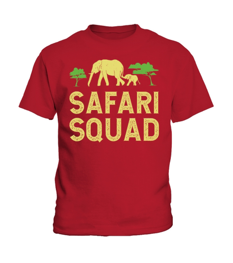 Safari Squad - African Safari Adenventures Kids T-Shirt