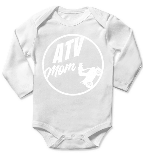 all terrain vehicles MOM player graphic theme Long Sleeve Baby One-Piece