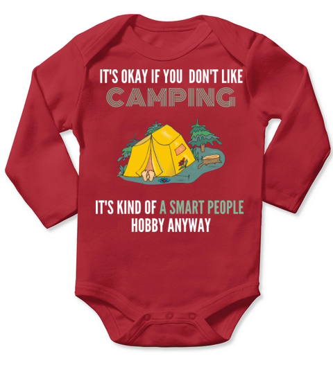 Campers Life Camping Gifts With Sayings Long Sleeve Baby One-Piece