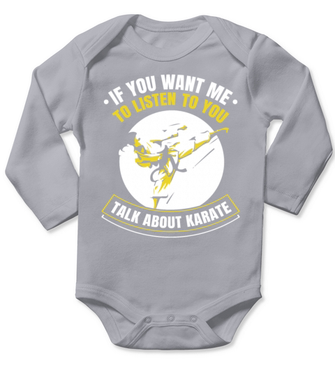 If You want me to listen to you - talk about Karat Long Sleeve Baby One-Piece