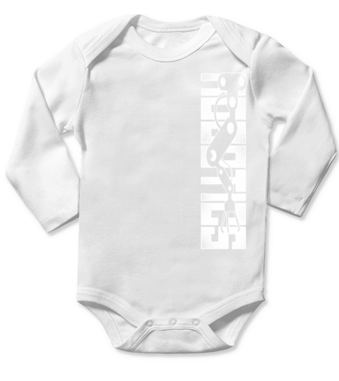 Robot Robotics Engineer Vintage Long Sleeve Baby One-Piece