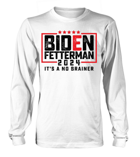 Biden Fetterman 2024 Vintage Long sleeved Unisex