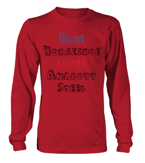 Blue Horseshoe loves Anacott Steel Long sleeved Unisex