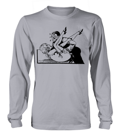 Dirty Little Comics - Tijuana Bibles - Vintage Art Long sleeved Unisex