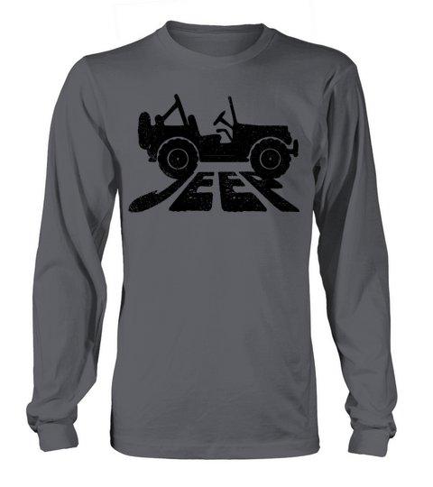 Jeep Vintage Long sleeved Unisex