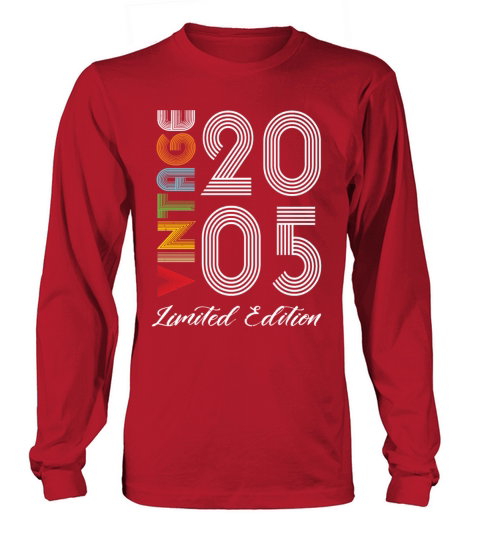 Vintage 2005 Vintage Birthday Retro Vintage Long sleeved Unisex