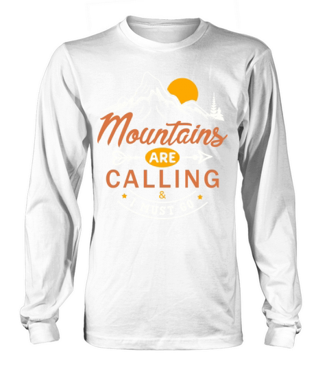 Vintage Mountains Climber Hiker Long sleeved Unisex