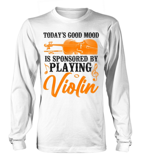 Violin Violinist Vintage Todays Long sleeved Unisex