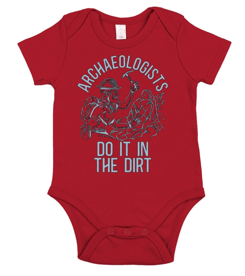 Archaeology Archaeologist Do Digging Archaeologist Short Sleeve Baby One-Piece