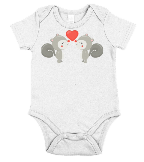 BE MY VALENTINE4074 Short Sleeve Baby One-Piece