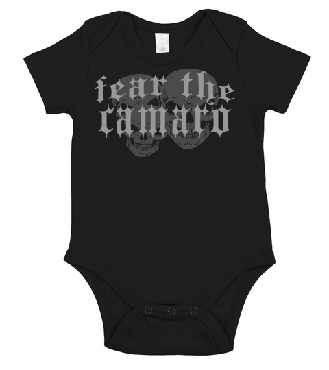 Camaro Muscle Car Short Sleeve Baby One-Piece