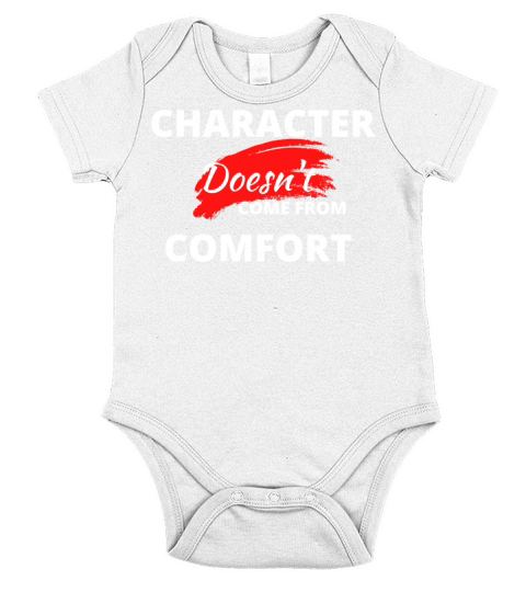 Character Doesnt Come From Comfort Short Sleeve Baby One-Piece