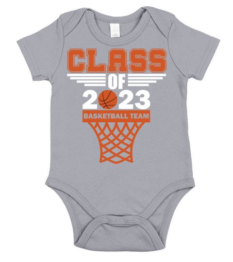 Class of 2023 basketball team by DMH Short Sleeve Baby One-Piece