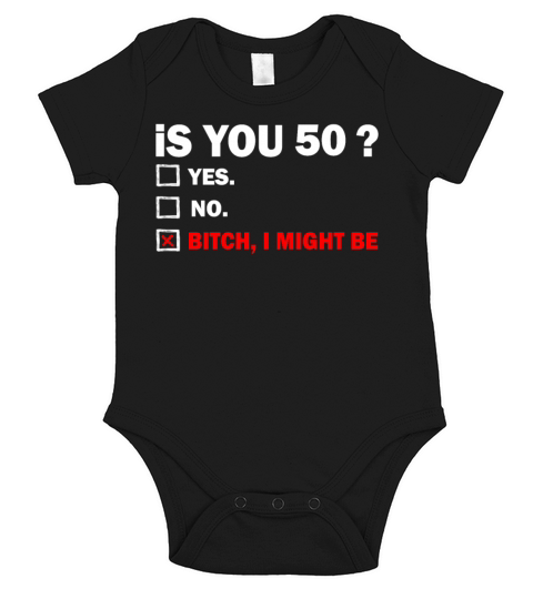 fifty 50 Years Old Birthday 50th Short Sleeve Baby One-Piece