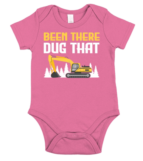 Great Excavator Operator Gift Short Sleeve Baby One-Piece