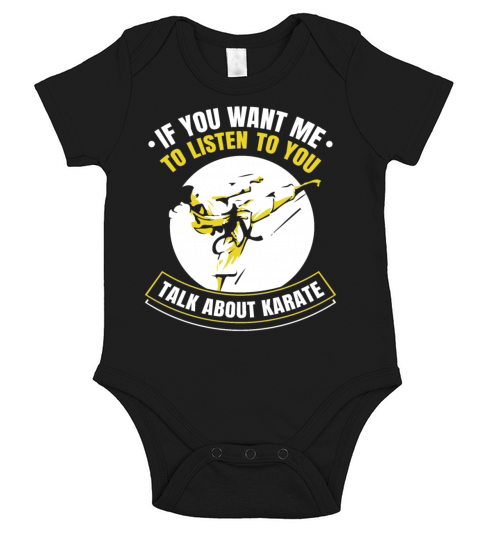 If You want me to listen to you - talk about Karat Short Sleeve Baby One-Piece