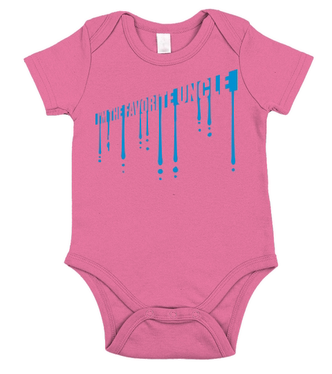 im the favorite uncle Short Sleeve Baby One-Piece