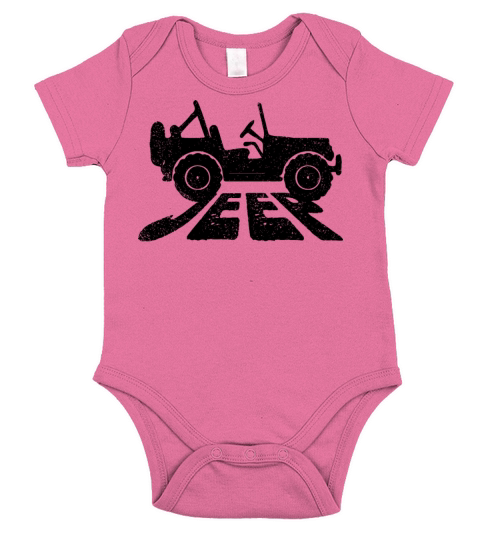 Jeep Vintage Short Sleeve Baby One-Piece