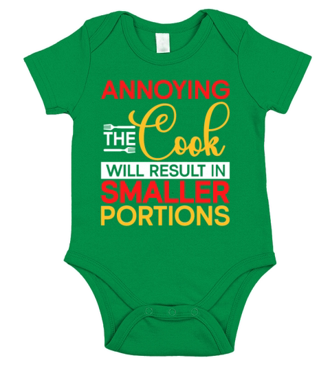 Kitchen Chef Quote Gift Funny Cooking Short Sleeve Baby One-Piece