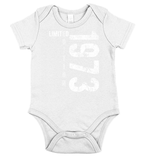 Limited Edition 1973 birthday year 1973 gift Short Sleeve Baby One-Piece