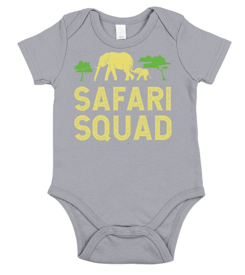 Safari Squad - African Safari Adenventures Short Sleeve Baby One-Piece