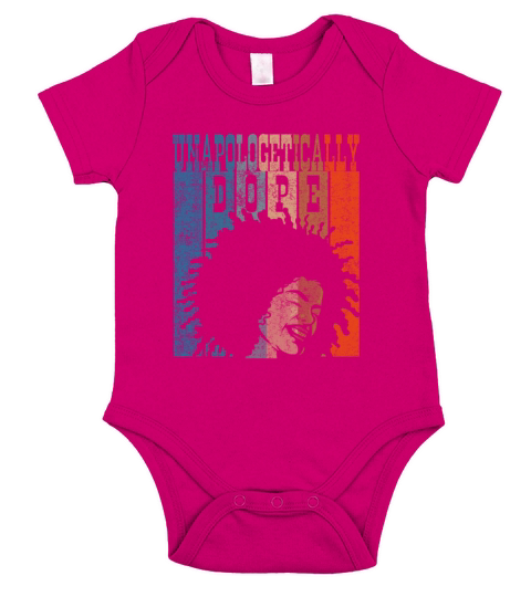 Unapologetically Dope Black History Month African Short Sleeve Baby One-Piece