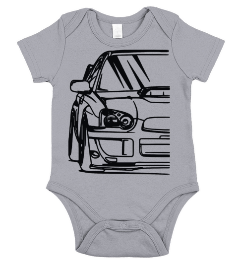 WRX STI Subie Rally Sportscar Turbo Tuner Boost Short Sleeve Baby One-Piece