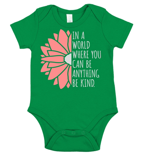 you can be kind Short Sleeve Baby One-Piece