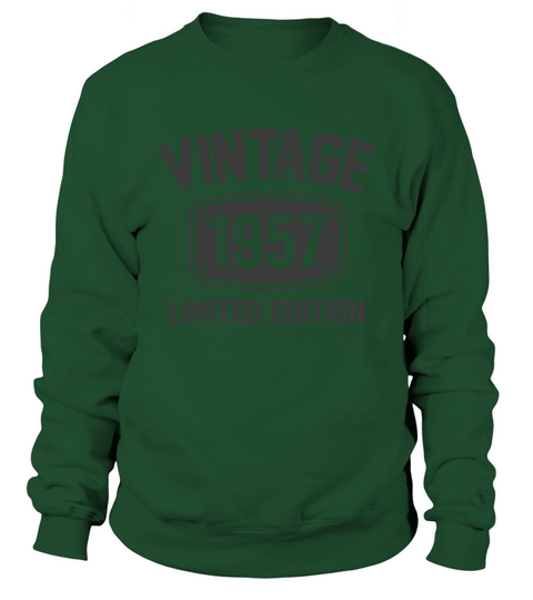 65 Years Old Vintage 1957 Limited Edition 65th Bir Sweatshirt Unisex