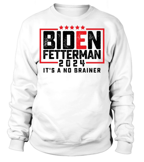 Biden Fetterman 2024 Vintage Sweatshirt Unisex
