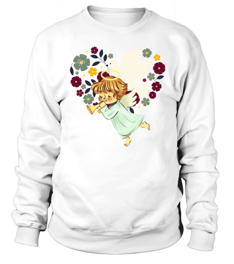 Heavenly Angel Vintage Sweatshirt Unisex