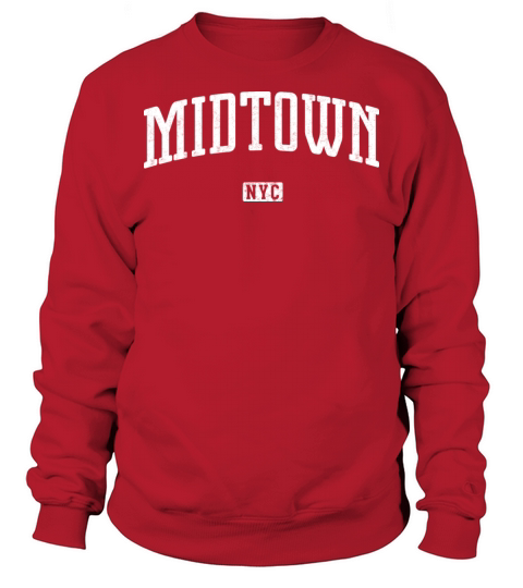 Midtown New York City Vintage Sweatshirt Unisex