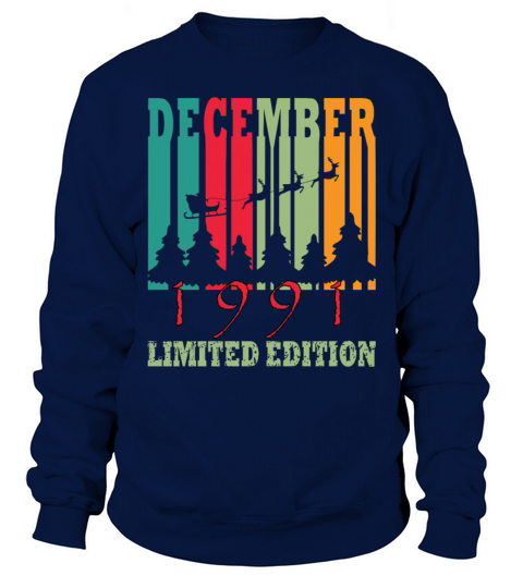Vintage gift idea born December 1991 Sweatshirt Unisex