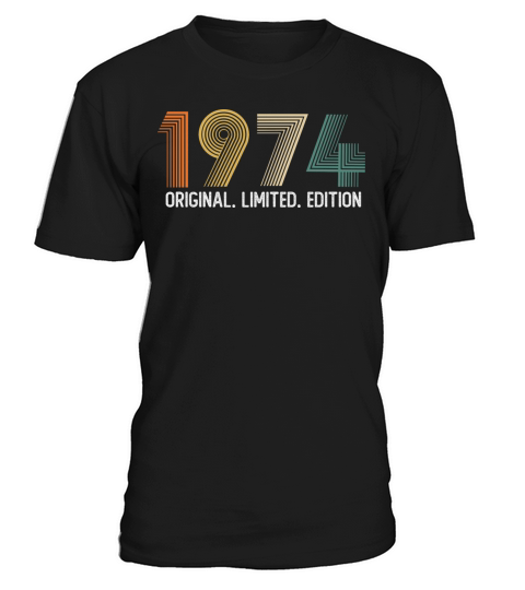 1974 Vintage Birthday since in 1974 T-Shirt Unisex