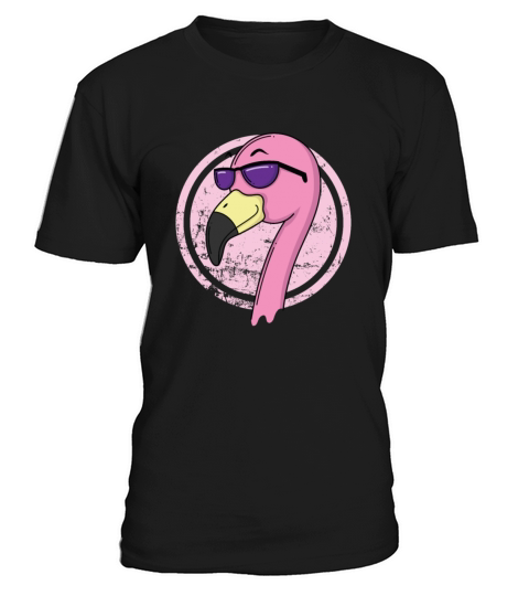 Flamingo with sunglasses T-Shirt Unisex