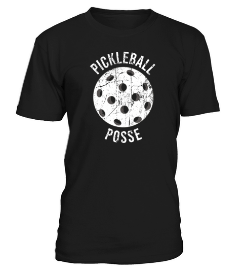 Retro Vintage Pickleball Posse For Pickers T-Shirt Unisex