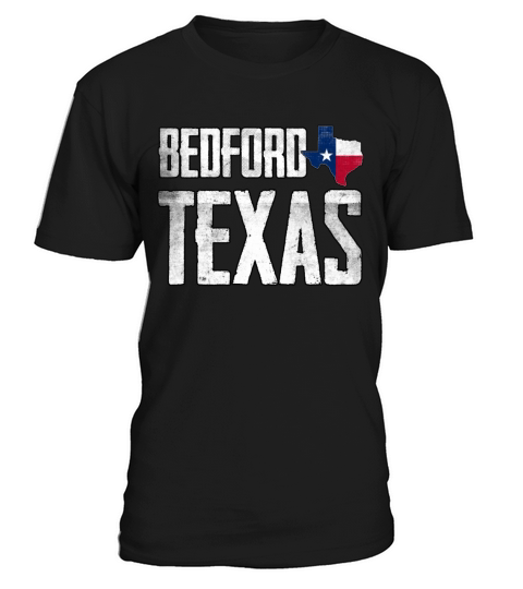 Vintage Bedford Texas Flag T-Shirt Unisex
