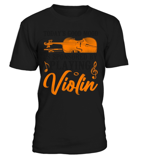 Violin Violinist Vintage Todays T-Shirt Unisex