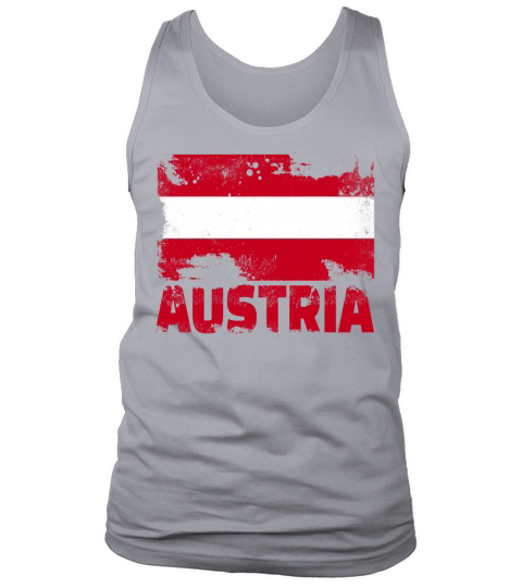 Austria Flag Vintage Distressed Austrian Grunge Tr Tank Top Unisex