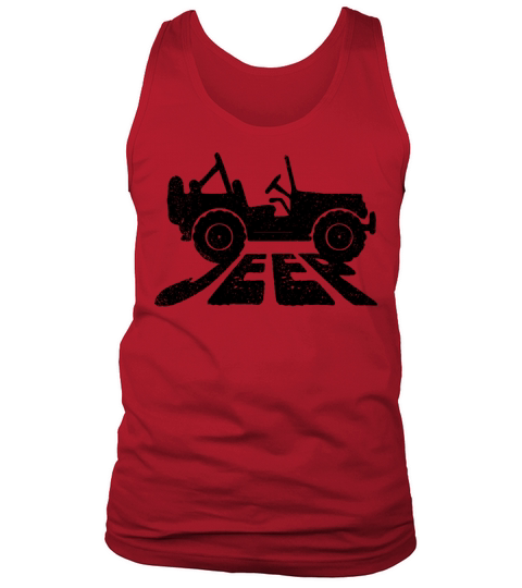 Jeep Vintage Tank Top Unisex