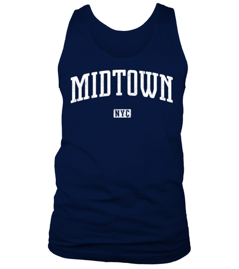 Midtown New York City Vintage Tank Top Unisex