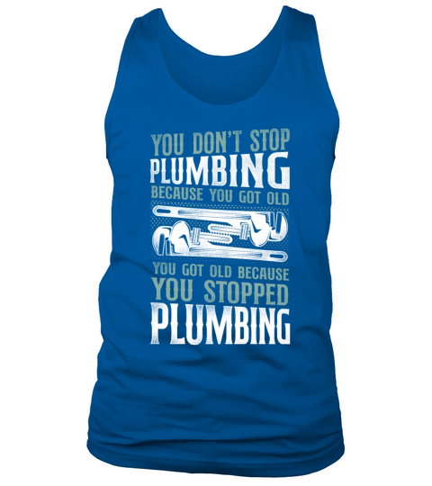 Plumbing Plumber Retired Vintage Tank Top Unisex