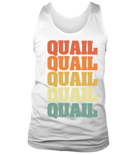 Retro Vintage Northern Bobwhite Quail Whisperer Tank Top Unisex