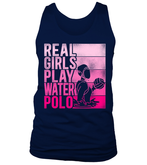 Water Polo Girl Vintage Real Girls Tank Top Unisex