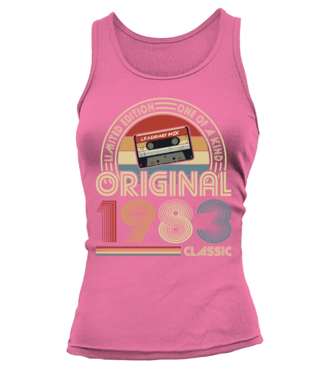 40th birthday vintage 1983 original 1983 classic Tank top Woman