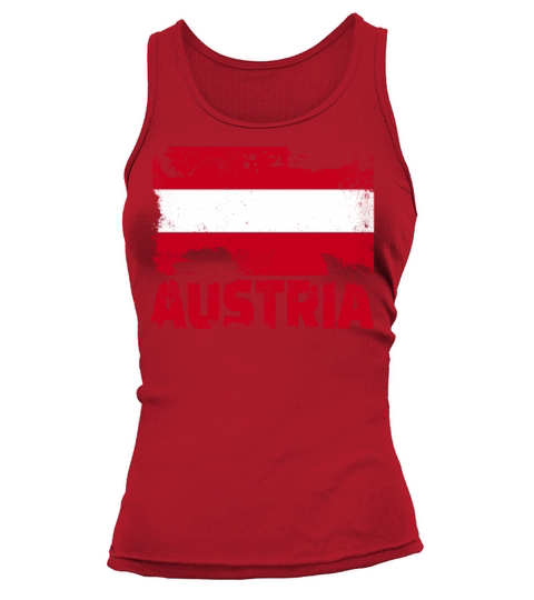 Austria Flag Vintage Distressed Austrian Grunge Tr Tank top Woman