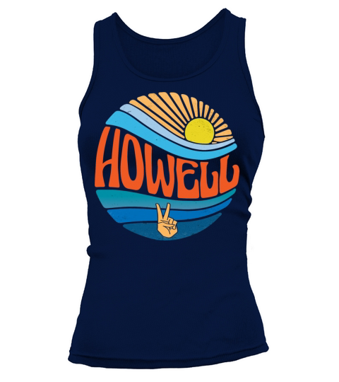 Howell Shirt Vintage Sunset Howell Groovy Tie Dye Tank top Woman